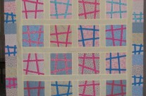 Andra’s tic tac toe baby quilt