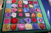 Maree’s Liberated Rose Quilt