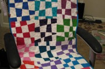 Andra’s Checkerboard Seat Cover