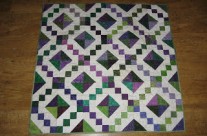 Block Lotto Baby Quilt