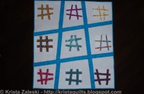 Krista’s Tic-Tac-Toe quilts