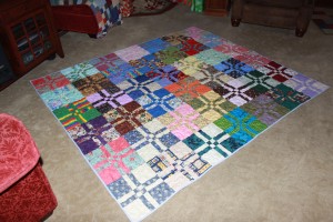 Erin's completed quilt #2