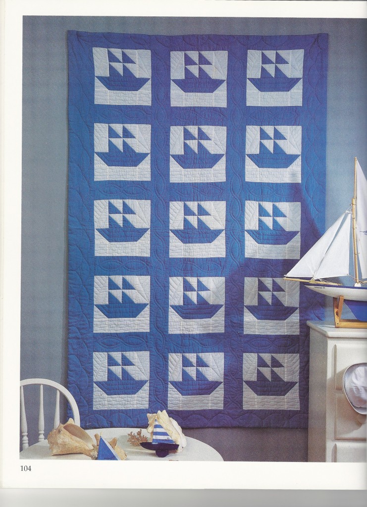 Sailboat Baby Quilt