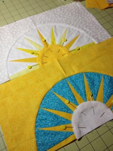 fun with the sun, ready for machine applique