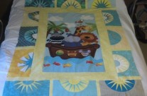 Baby Quilt with Sunshine Blocks