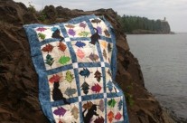 quilt top on vacation too….